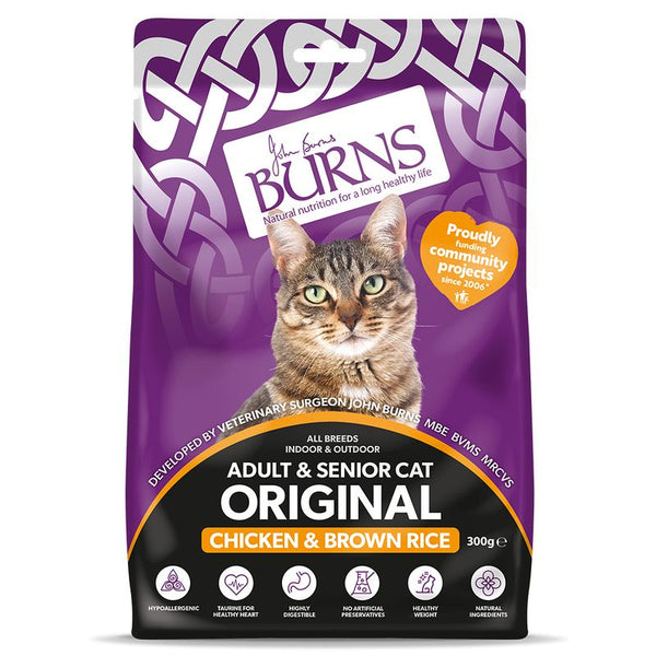 Burns Adult & Senior Cat Original Chicken & Brown Rice || Burns || view 2