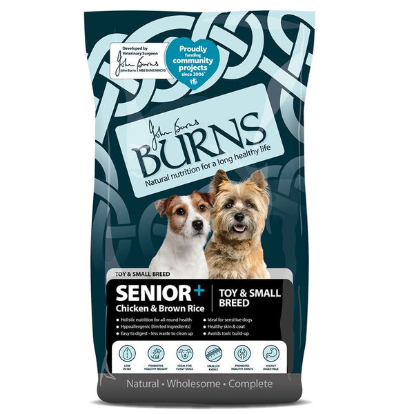 Burns Senior+ Toy & Small Breed - Chicken & Brown Rice || Burns || view 2