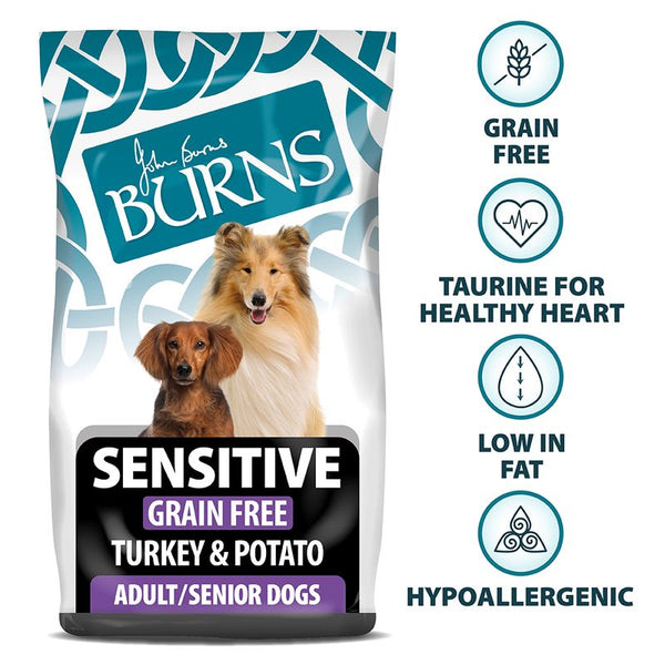 Burns Adult & Senior Sensitive Grain-Free - Turkey & Potato || Burns || view 3