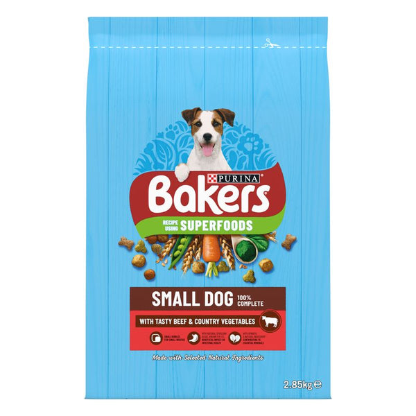 Bakers Adult Small Dog with Tasty Beef & Country Vegetables || Bakers || view 2
