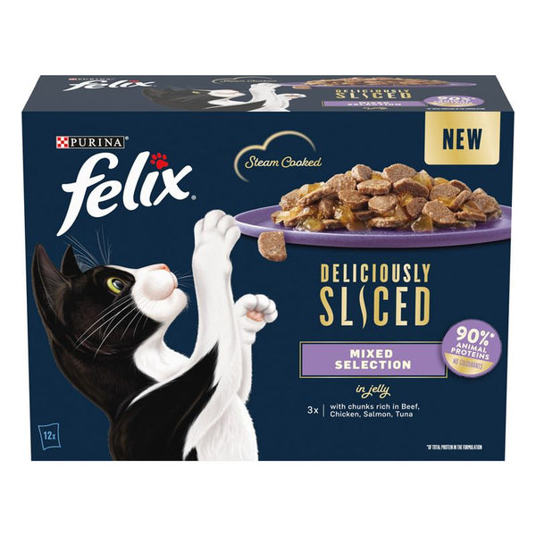 Felix Deliciously Sliced 12 x 80g || undefined || view 1