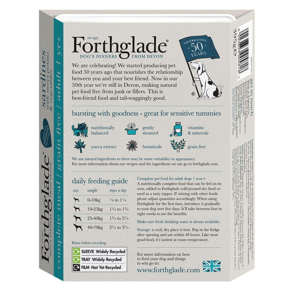 Forthglade Complete Meal Grain-Free Adult Dog - Fish Case || Forthglade || view 7