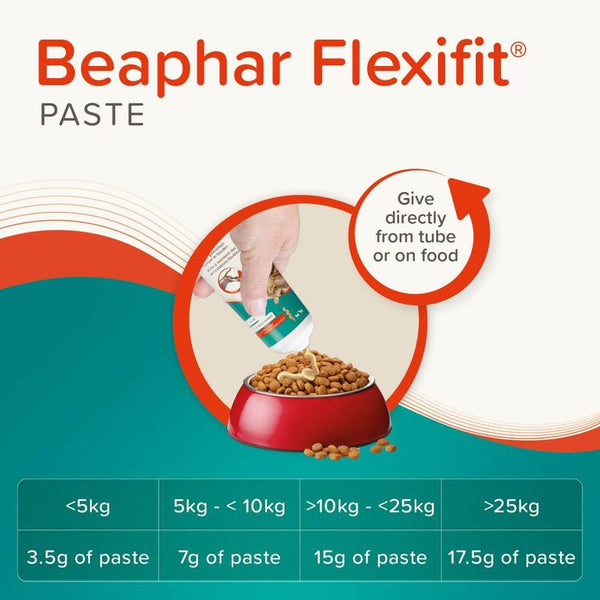 beaphar Flexifit® Advanced Joint Supplement Paste for Cats & Dogs || beaphar || view 3