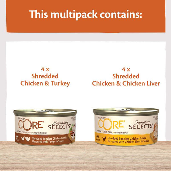Wellness Core Signature Selects Adult Wet Cat Food || Wellness Core || view 2