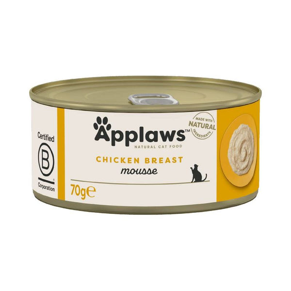 Applaws Adult Cat Cans in Mousse 70g || undefined || view 1