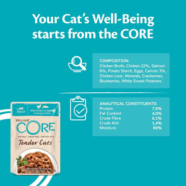 Wellness Core Tender Cuts Adult Wet Cat Food || Wellness Core || view 11