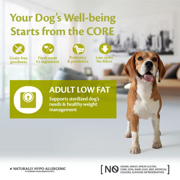 Wellness Core Medium & Large Adult Low Fat Dry Dog Food || Wellness Core || view 2