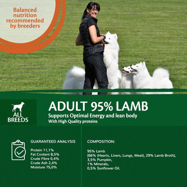 Wellness Core Adult 95% Single Protein Lamb & Pumpkin Wet Dog Food || Wellness Core || view 5