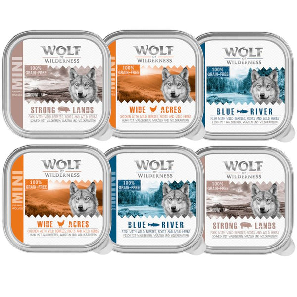 Wolf of Wilderness Classic Adult Trays Mixed Pack || Wolf of Wilderness || view 1