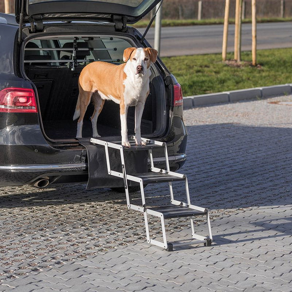 Trixie Friends on Tour 3-step Folding Stairs Aluminium/TPR || Trixie || view 3