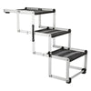 Trixie Friends on Tour 3-step Folding Stairs Aluminium/TPR || Trixie || view 1