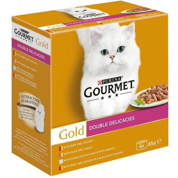 Gourmet Gold Double Delicacies 8 x 85g || undefined || view 1