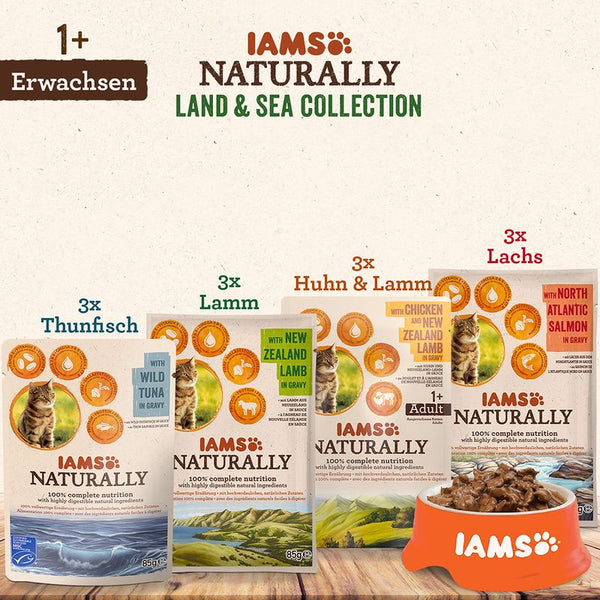 IAMS Naturally Adult - Land & Sea Collection || undefined || view 2