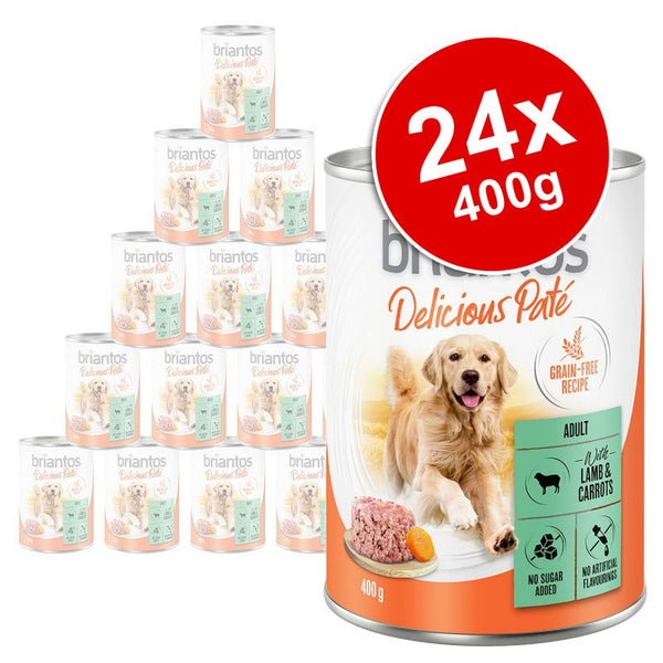 Briantos Delicious Paté Saver Pack 24 x 400g || briantos || view 1