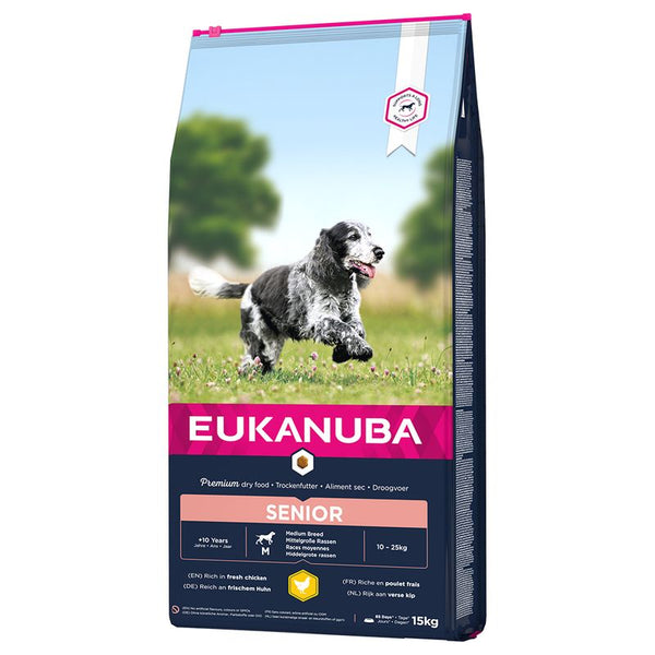 Eukanuba Caring Senior Medium Breed - Chicken || Eukanuba || view 1