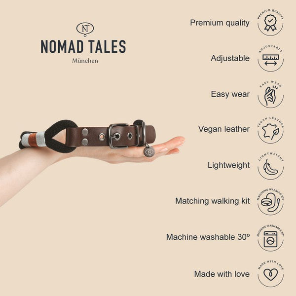 Nomad Tales Spirit Collar - Tangerine || Nomad Tales || view 3