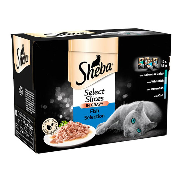 Sheba Pouches Select Slices 48 x 85g || Sheba || view 12