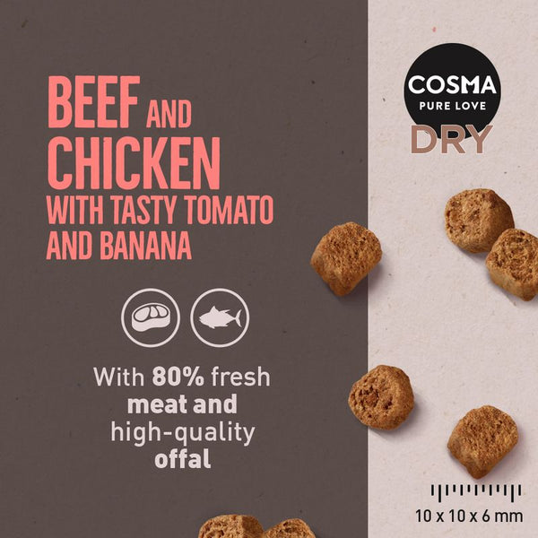 Cosma Beef & Chicken Dry Food || Cosma || view 2