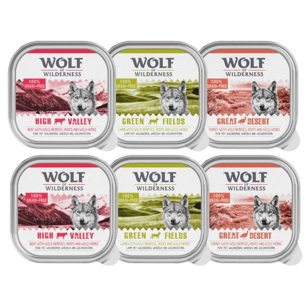 Wolf of Wilderness Classic Adult Trays Mixed Pack || Wolf of Wilderness || view 2