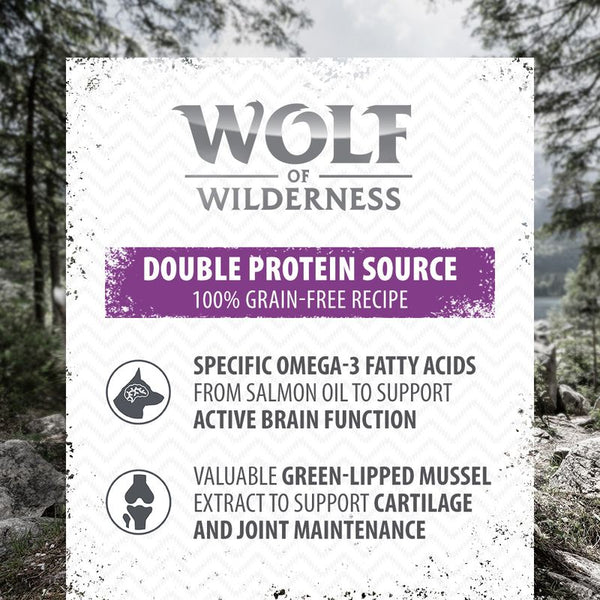 Wolf of Wilderness Senior Duo-Protein Recipe 6 x 400g || Wolf of Wilderness || view 2