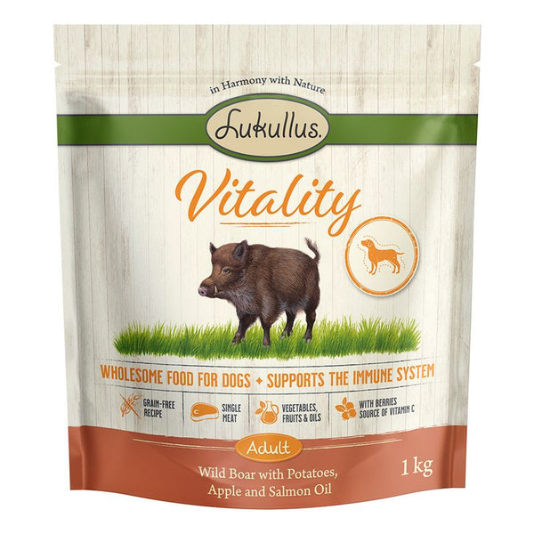 Lukullus Vitality Adult Grain-Free Immune System Support Wild Boar || Lukullus || view 2