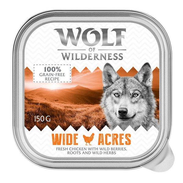 6 x 150gWolf of Wilderness Adult Wet Dog Food - 10% Off! * || Wolf of Wilderness || view 2