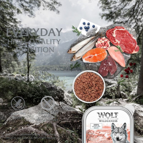 Wolf of Wilderness Classic Adult Trays Mixed Pack || Wolf of Wilderness || view 7