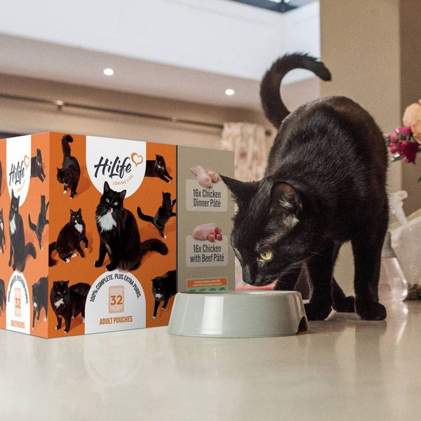 HiLife Adult Cat Pouches 32 x 70g || undefined || view 7