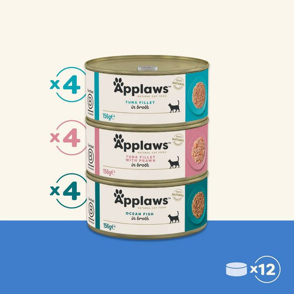 Applaws Adult Mixed Pack Cat Cans in Broth 12 x 156g || Applaws || view 8