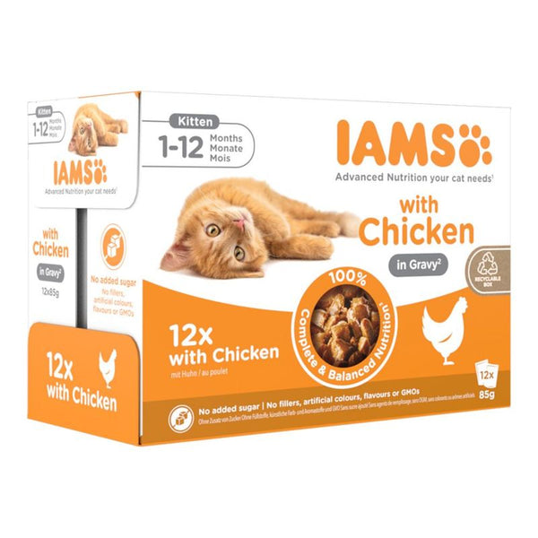 IAMS Advanced Nutrition Kitten Chicken in Sauce || undefined || view 1