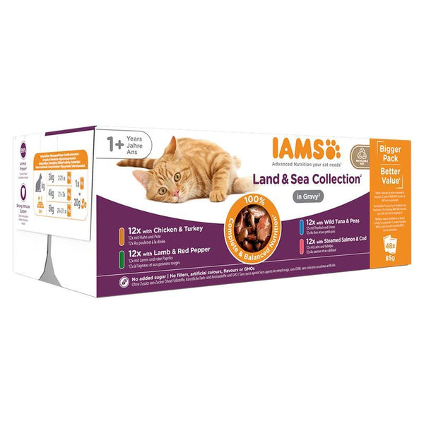 96 x 85g IAMS Advanced Nutrition Wet Cat Food Mega Pack!* || undefined || view 2