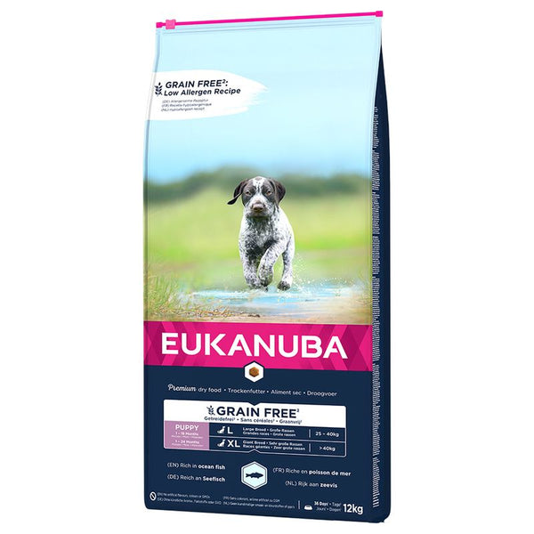 Eukanuba Grain-Free Large Breed Puppy with Ocean Fish || Eukanuba || view 2