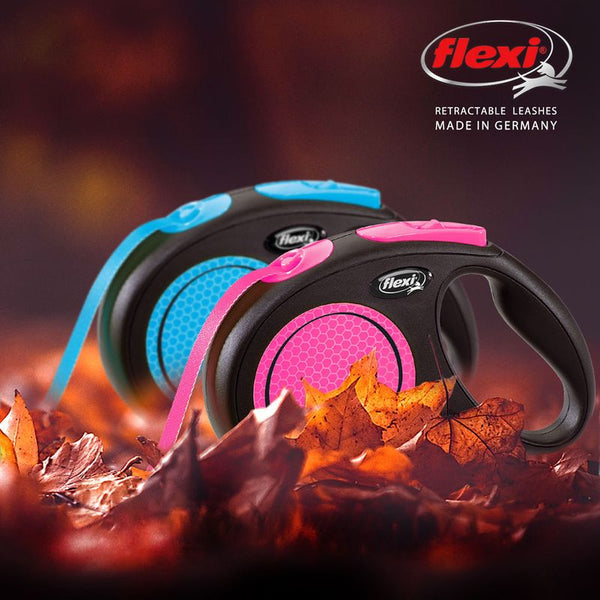 flexi New Neon webbing leash pink, 5 m || flexi || view 9