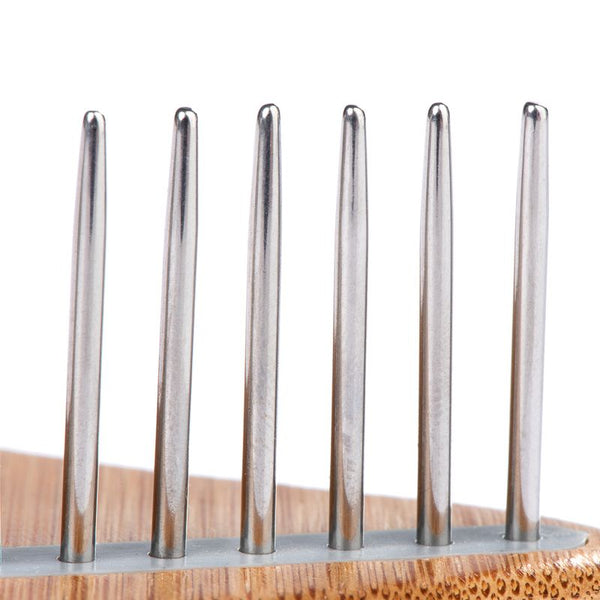 kooa Bamboo Undercoat Rake with Rotating Pins || kooa || view 7