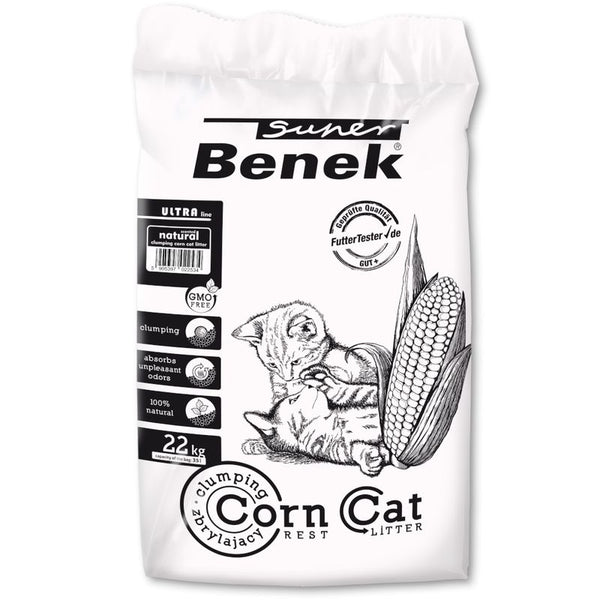 Super Benek Corn Cat Litter + 45g Rosie's Farm Cat Snack Free! * || undefined || view 8