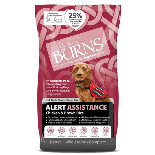 Burns Alert Assistance - Chicken & Brown Rice || Burns || view 2