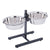 Dog Bowl Stand with 2 Stainless Steel Bowls || zooplus Exclusive || view 1