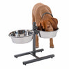 Dog Bowl Stand with 2 Stainless Steel Bowls || zooplus Exclusive || view 3