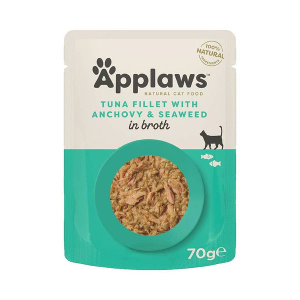 Applaws Adult Cat Pouches in Broth 24 x 70g || undefined || view 5