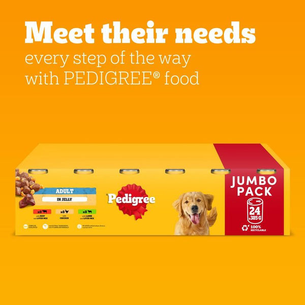 Pedigree Adult Multipack in Jelly Wet Dog Food || Pedigree || view 7