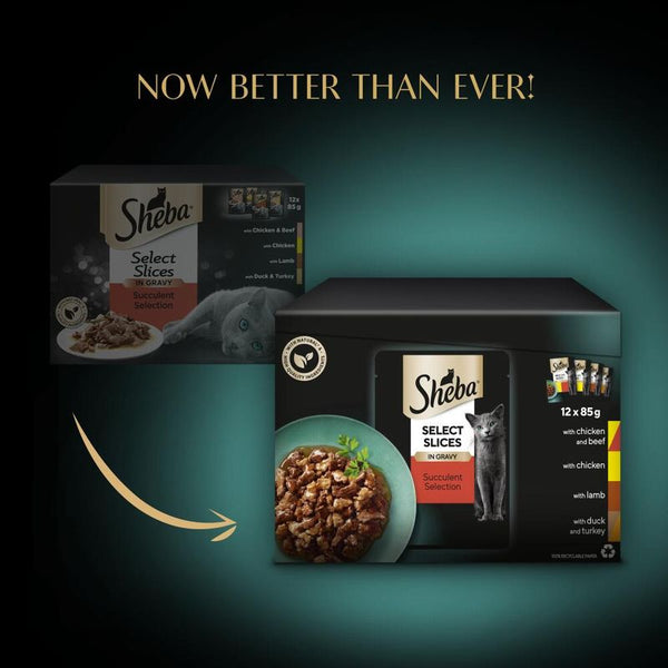 Sheba Pouches Select Slices 12 x 85g || Sheba || view 46