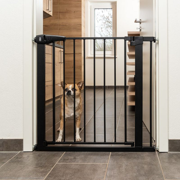 TIAKI Black Dog Gate with 7 cm Extension || TIAKI || view 1