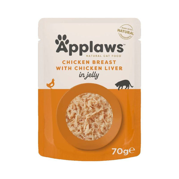 Applaws Adult Cat Pouches in Jelly 16 x 70g || undefined || view 13