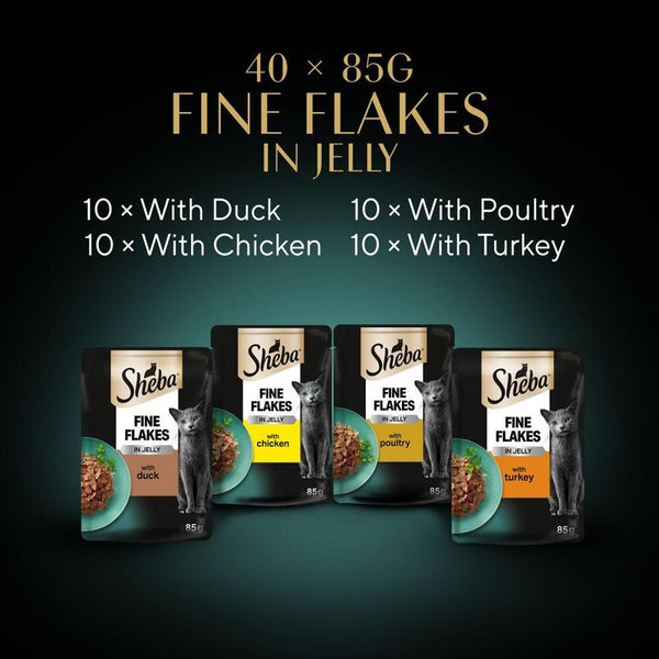 Sheba Pouches Fine Flakes in Jelly || Sheba || view 26