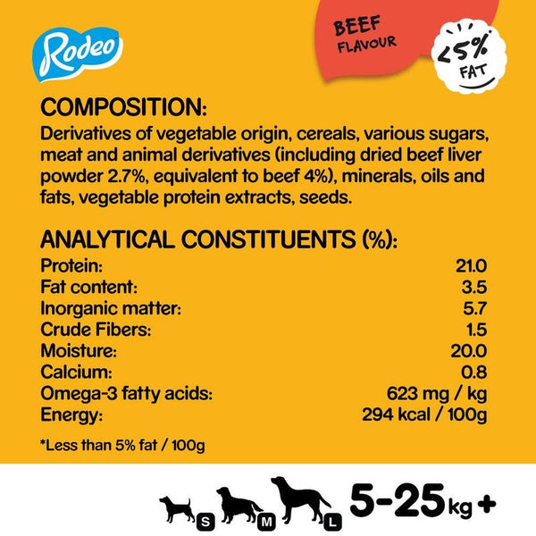 Pedigree Rodeo Treats with Beef || Pedigree || view 4