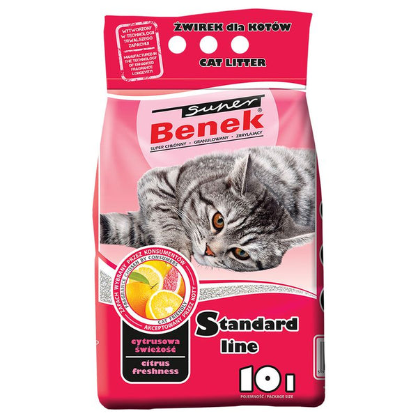 Super Benek Citrus Freshness Cat Litter || undefined || view 1