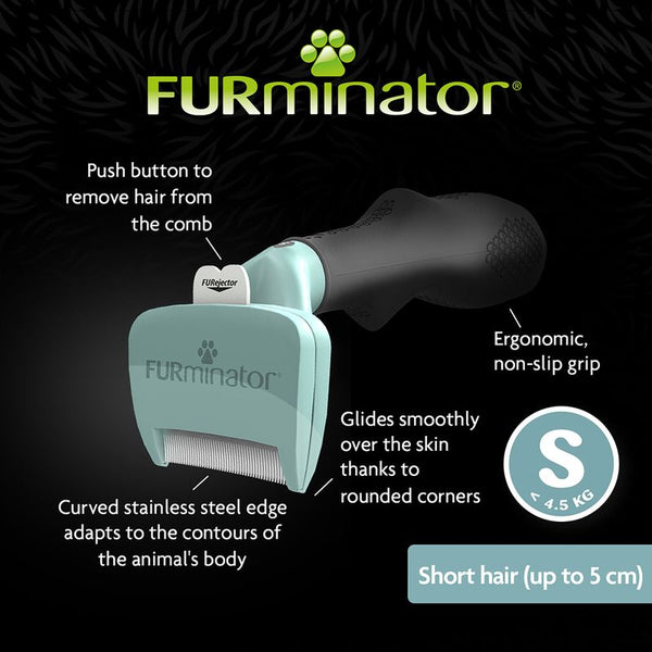 FURminator DeShedding Tool - Short Hair Cats || FURminator || view 4