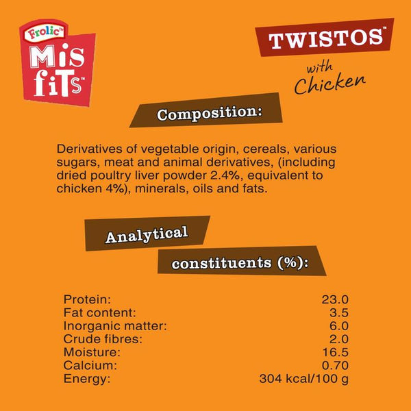 Misfits Twistos Dog Treats || Misfits || view 16