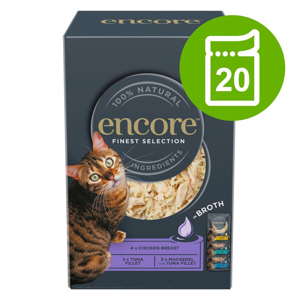 Encore Cat Pouch in Broth Saver Pack 20 x 50g || Encore || view 1