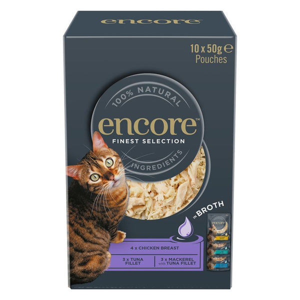 Encore Cat Pouch in Broth Saver Pack 20 x 50g || Encore || view 2